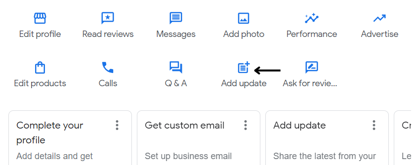 Google My Business updates